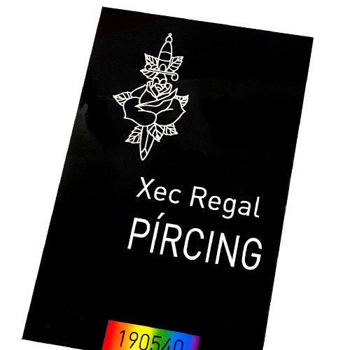 Cheque regalo piercing